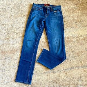 Lucky Brand Jeans Sofia Straight Leg Medium Wash Mid Rise: 10/30 Long Inseam